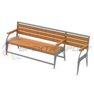 Купить Скамья с местом для коляски в Красноуфимске 