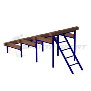 Купить Элемент полосы препятствий Разрушенная лестница в Красноуфимске 