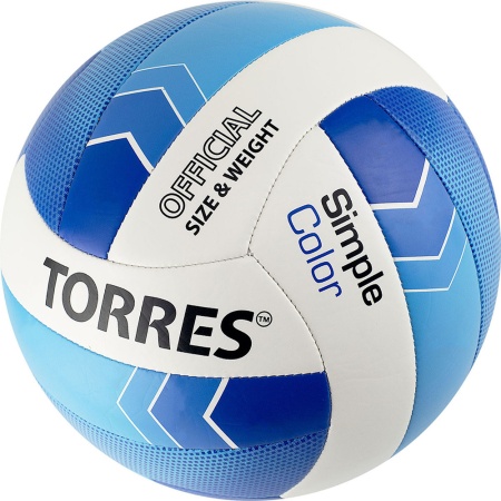 Купить Мяч волейбольный Torres Simple Color любительский р.5 в Красноуфимске 